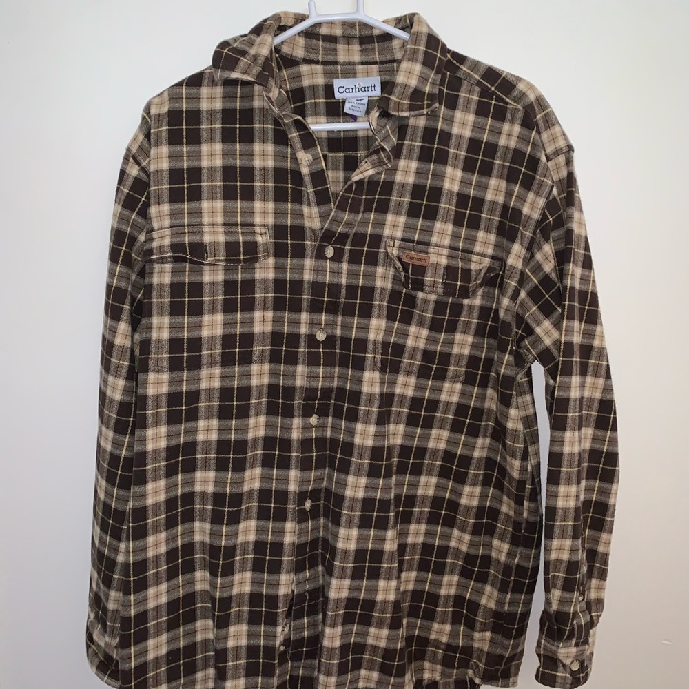 Carhartt Flannel size large